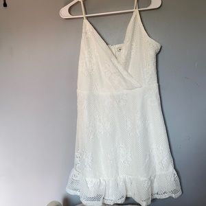 Jcpenny lace wrap dress